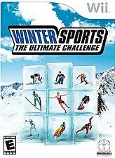 Winter Sports the Ultimate Challenge box art for Wii